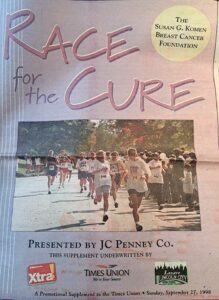 race for the cure mailer